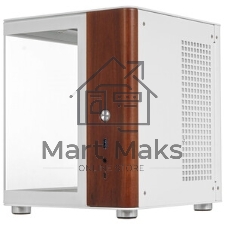 Компьютерный корпус без блока питания Case JONSBO TK-0 белый, Desktop SFF, TG, no fan, 1xUSB-A 3.2 + 1xUSB-C 3.2, SFX PSU Support, mITX белый