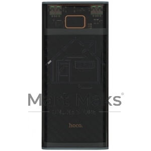 Внешний аккумулятор 20000mAh 2USB+1Type-C+1micro USB 2.0A Hoco J165A (Black). 