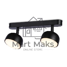 Светильник Ambrella light TN71012/2 BK черный GX53/2 max 12W 260*80*90