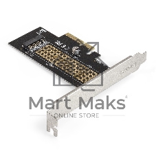 Переходник ExeGate EXE-534 (M.2 M key -> PCI-E x4 v3.0 для установки SSD 2230/2242/2260/2280 M.2 M key в слот PCI-E x4)