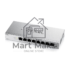Коммутатор ZYXEL GS1200-8HPV3-EU0101F, 8×1 Гбит/с, 4×PoE+, 68 Вт, управляемый