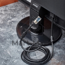 Шнур PROconnect VGA - VGA с ферритами, длина 3 мeтра, черный