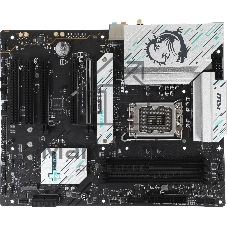 Материнская плата MSI B760 GAMING PLUS WIFI DDR4, LGA1700, Intel B760, 4xDDR4, 4xSATA, 2xM.2, 2xPCIe x16, DisplayPort, HDMI, 1x2.5Gb LAN, USB Type-C, 5x3.5 мм, 7.1, ATX