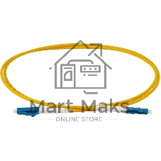 Патч-корд оптический TWT, PVC, симплексный, LC/UPC-LC/UPC, SM OS2, 0.5 м