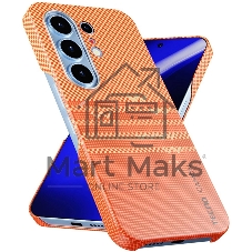 Чехол (клип-кейс) KRUTOFF для Tecno Camon 50 Ultra оранжевый (1071711)