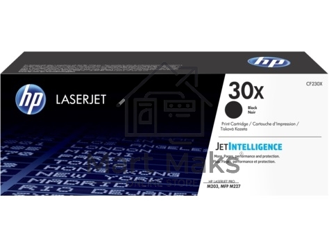 Картридж лазерный HP 30X черный для LJ Pro M203/M227 (3500стр.)