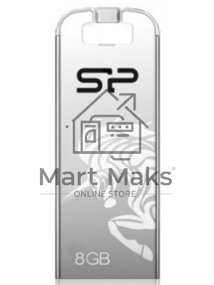 Флешка USB Silicon Power R/W 8Gb Touch T03 SP008GbUF2T03V1F USB2.0 серебристый