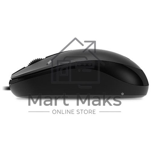 Мышь проводная Genius DX-120 черный, 1000 dpi, USB, кнопки - 3