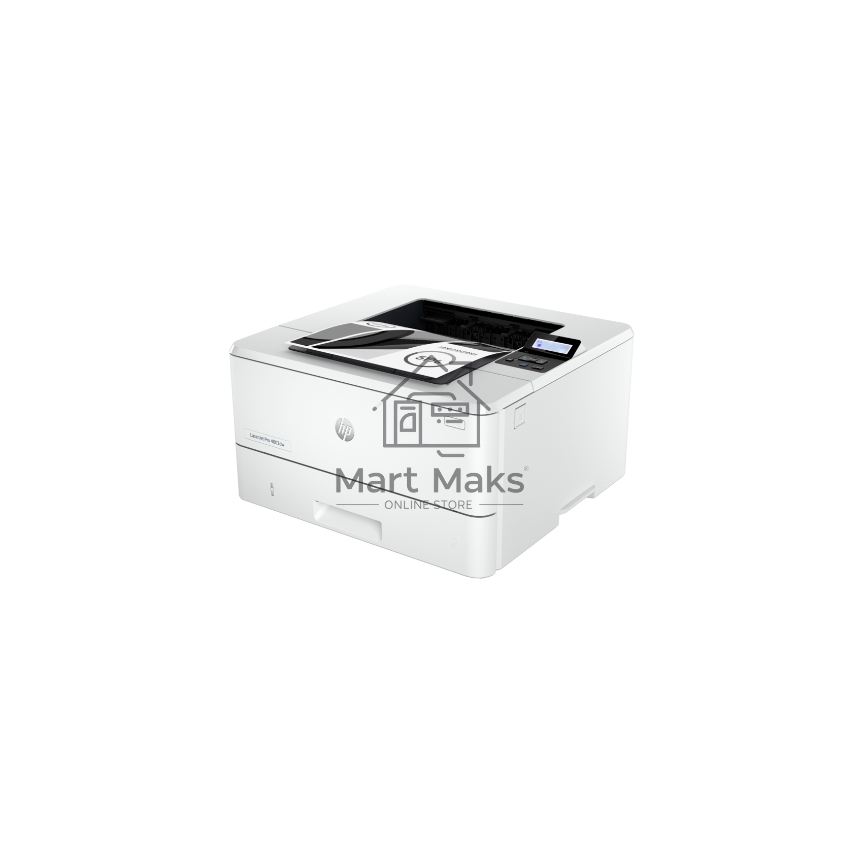 Принтер лазерный HP LaserJet Pro M4003dw (2Z610A), A4, ч/б, до 40 стр/мин., 1200 x 1200 dpi, USB, RJ-45, Wi-Fi, Air Print, Mopria