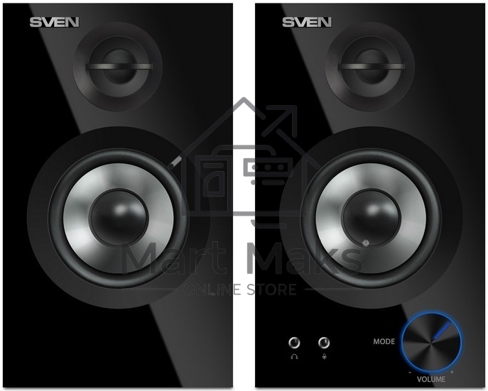 Колонки SVEN АС SPS-621, черный (28 Вт, Bluetooth)