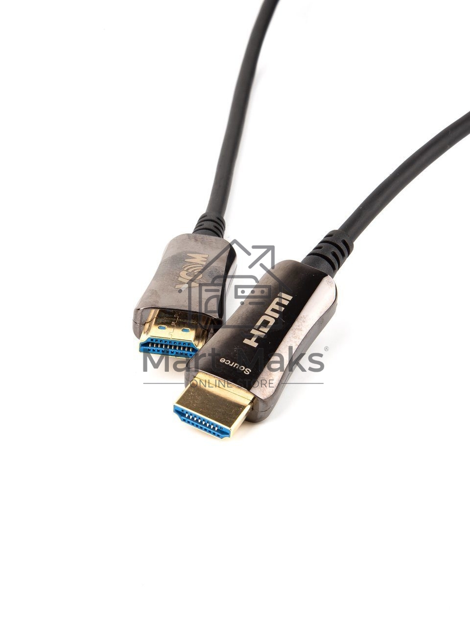 Активный оптический кабель HDMI 19M/M,ver. 2.0, 4K@60 Hz 80m VCOM <D3742A-80M>