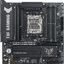 Материнская плата ASUS TUF GAMING B850M-PLUS II, AM5, AMD B850, 4xDDR5, 4xSATA, 3xM.2, 1xPCIe 5.0 x16, 1xPCIe 4.0 x1, 1xHDMI, 1xDP, 1x2.5Gb LAN, 1xUSB-C 20Gbps, 3xUSB-A 10Gbps, 4xUSB-A 5Gbps, 4xUSB-A 2.0, 3x3.5 мм, 7.1, mATX
