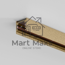 Brass Line Шинопровод накладной (латунь) (2м) 85227/00