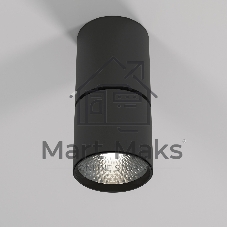 Светильник потолочный светодиодный 25042/LED 10W 4000K чёрный