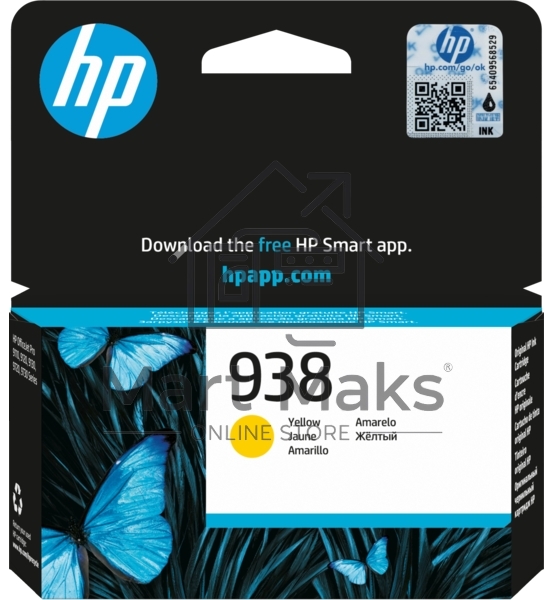 Картридж HP Ink 938 Yellow