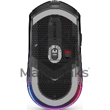 Мышь Lenovo Legion M410 Wireless RGb Gaming черный оптическая 16000dpi беспров. BT/Radio USB (GY51P83012)