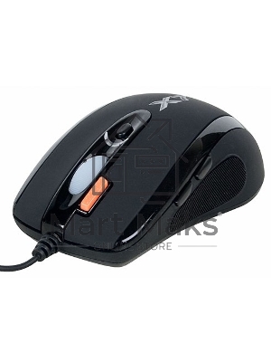 Мышь проводная A4Tech X-718BK черный, 3000 dpi, USB, кнопки - 7