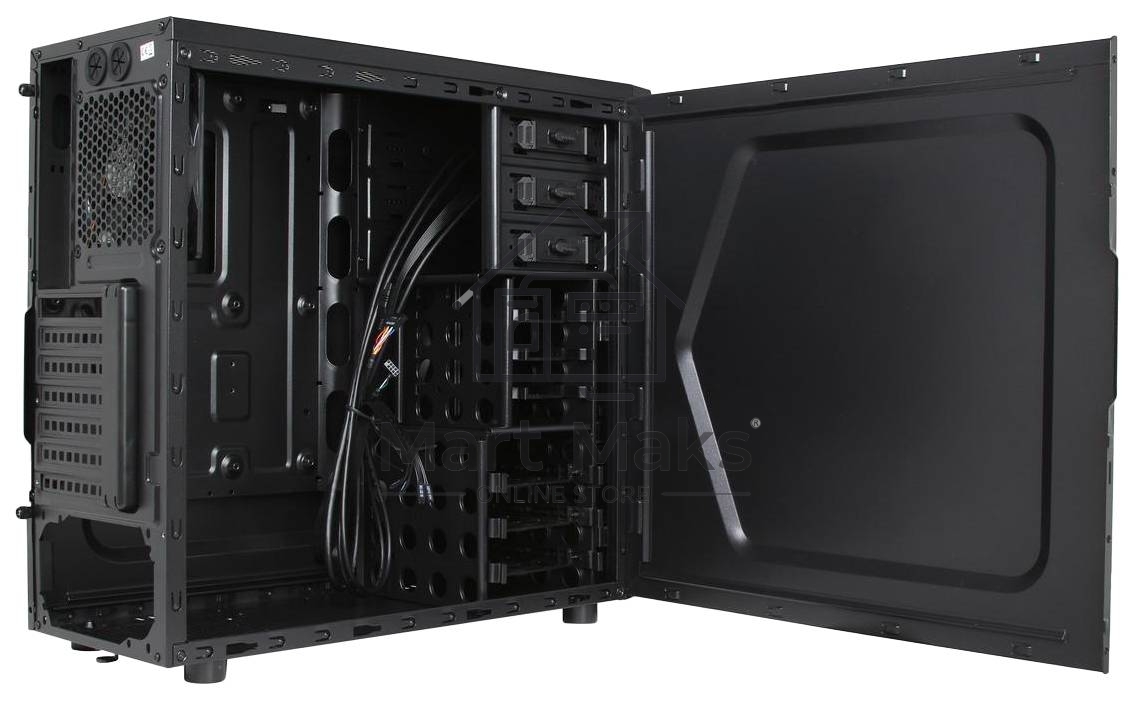Компьютерный корпус Thermaltake Versa H21 черный без БП ATX 2x120mm 1xUSB2.0 1xUSB3.0 audio bott PSU