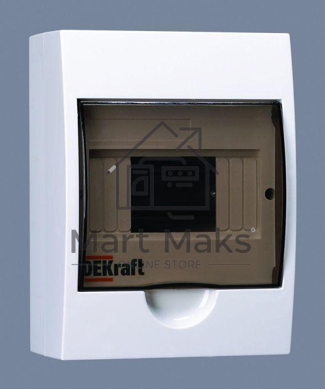 Корпус пластиковый навесной 6мод. IP41 ЩРН-П-6 DEKraft 31009DEK