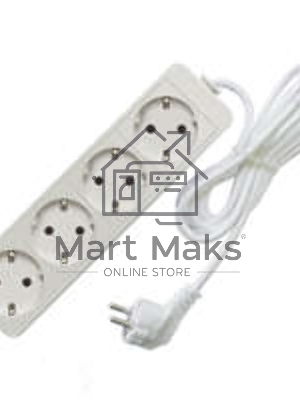 Удлинитель 4х7м с заземл. 16А IP20 3.5кВт Союз 481S-6407