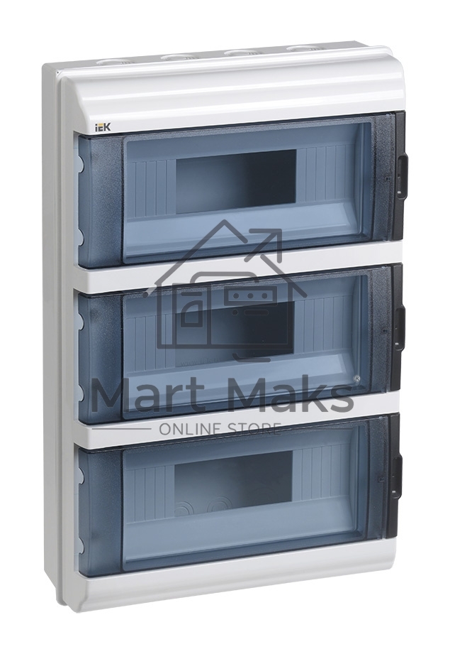 Щит распределительный IEK MKP72-N3-36-55 КМПн-36 IP55 для установки модульных устройств навесной 306мм 108мм 458мм 660B 36мод. пластик IP55 белый (упак.:1шт)