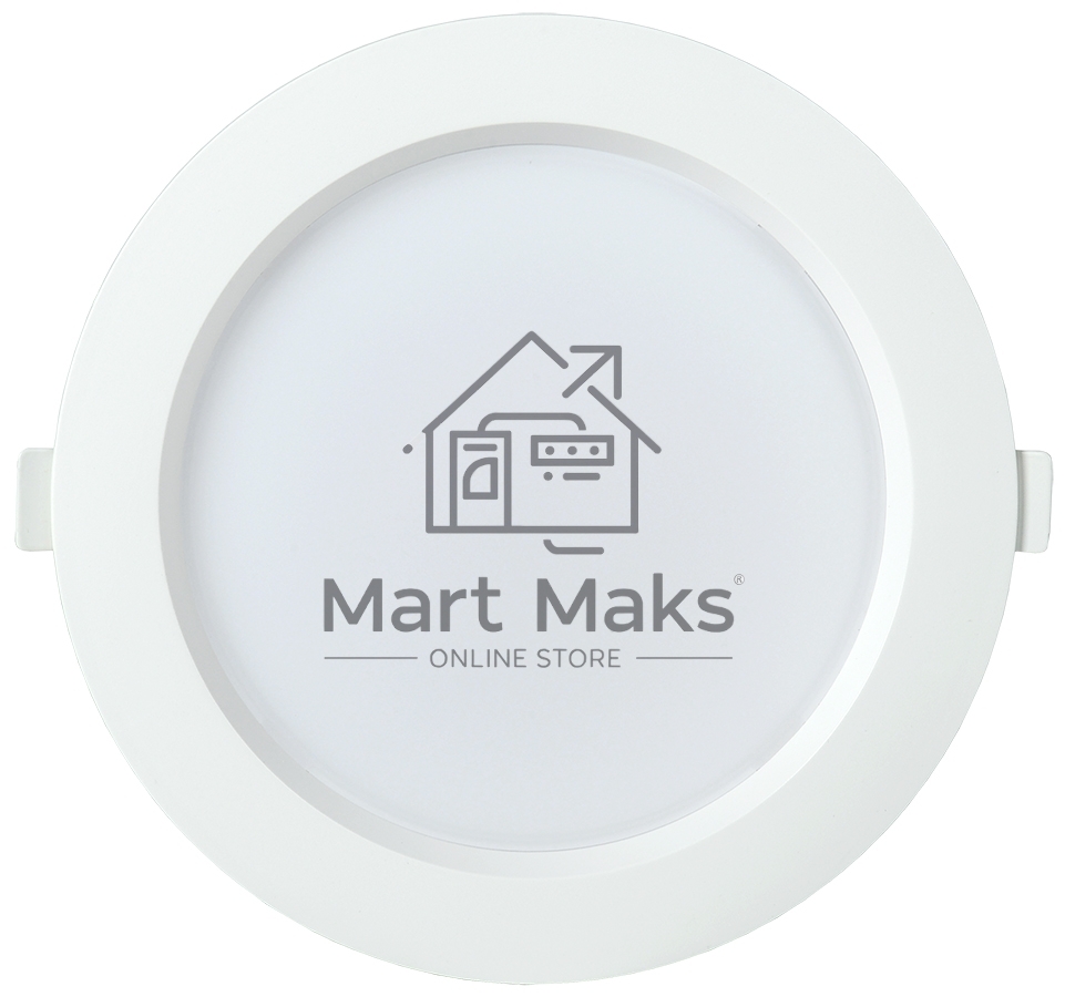 Светильник LED Iek LDVO0-1703-18-4000-K01 ДВО 1703 белый круг 18Вт 4000K IP40 пластик. корпус, диам 192 мм