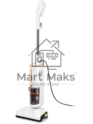 Пылесос паровой Kitfort КТ-5157-2 1000Вт белый/оранжевый