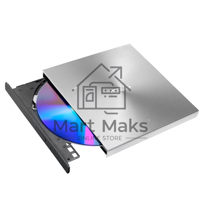 Привод DVD-RW Asus SDRW-08U8M-U серебристый USB slim ultra slim M-Disk Mac внешний RTL