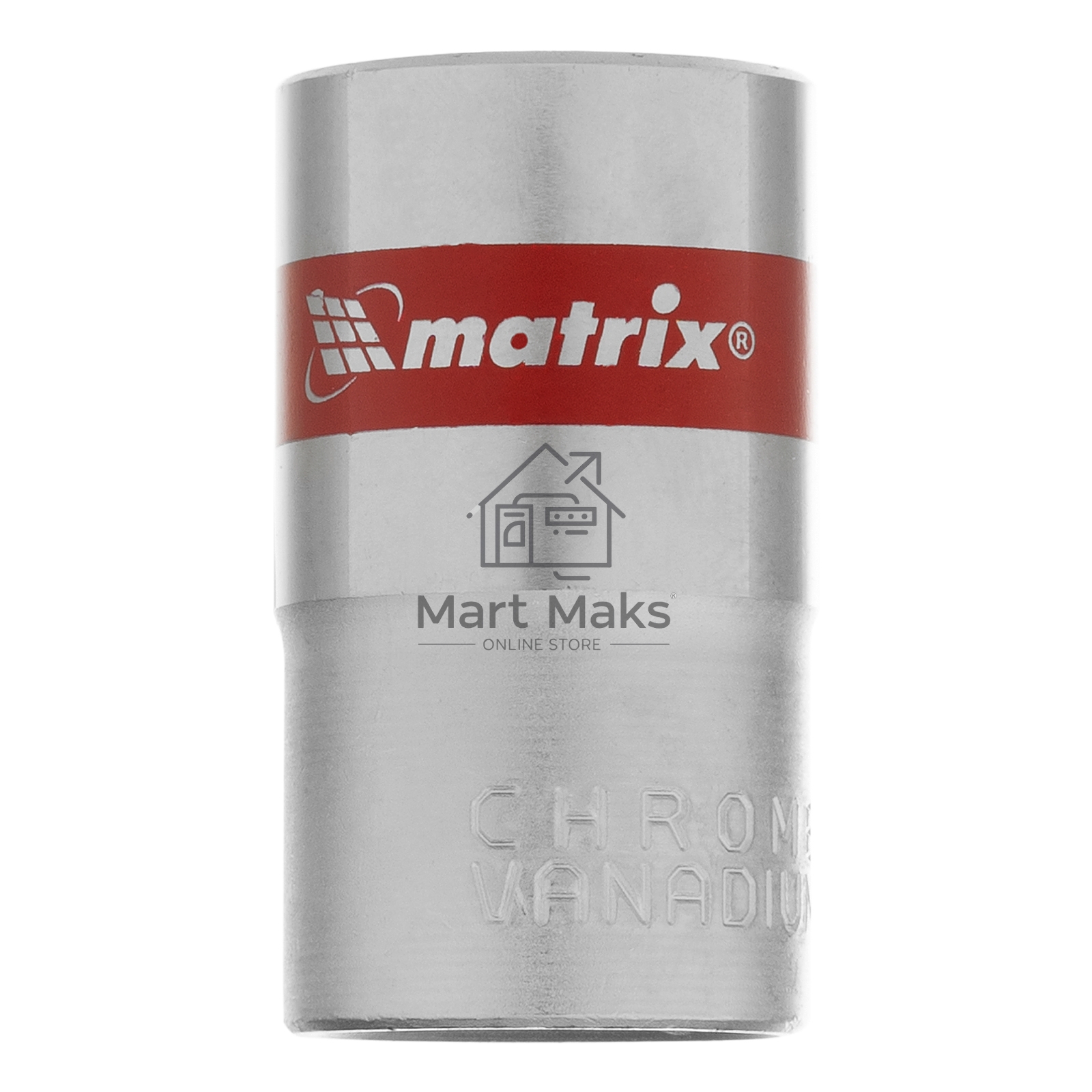 Головка торцевая Matrix, 16 мм, 6-гранная, CrV, под квадрат 1/2