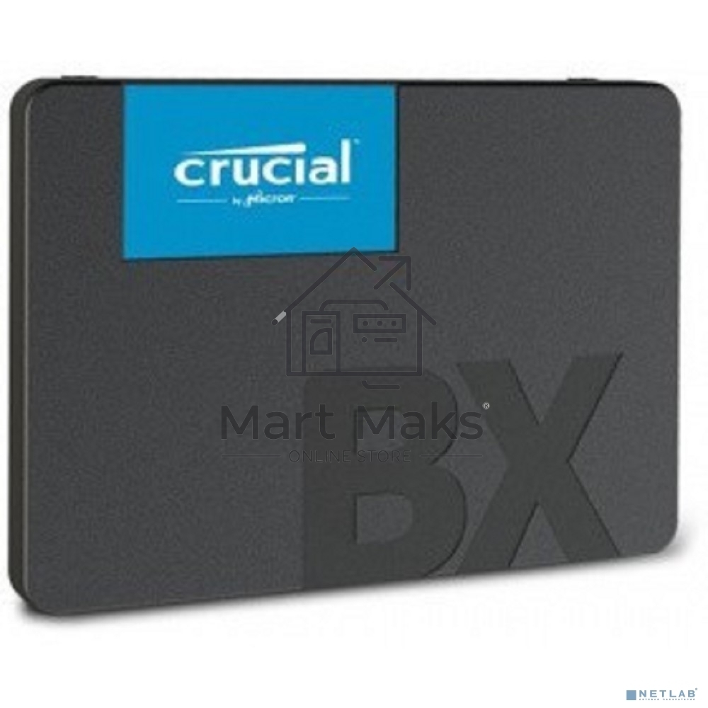 Накопитель SSD Crucial BX500, 500Gb, 2.5