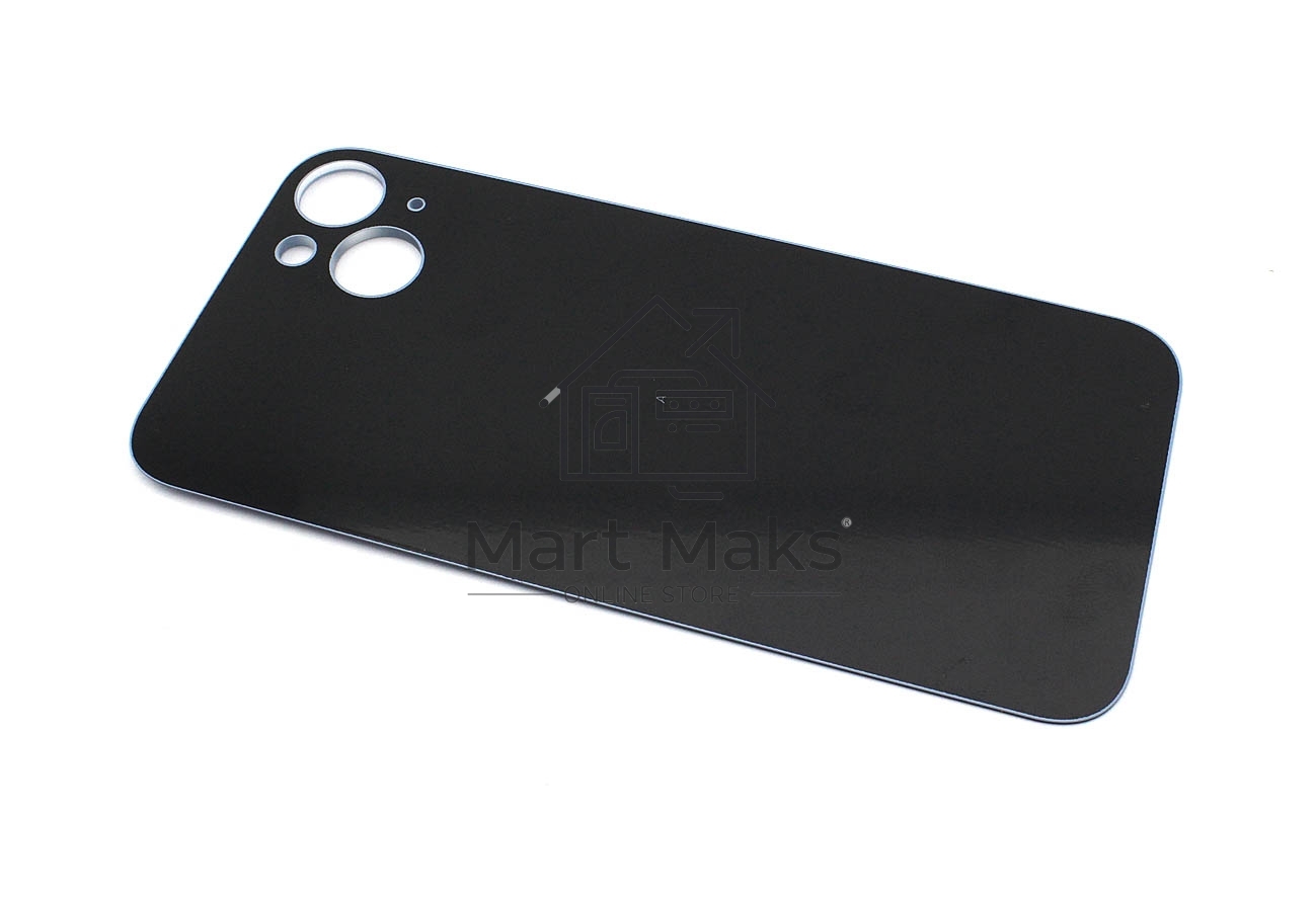 Задняя крышка (стекло) для Apple iPhone 14 Plus синяя