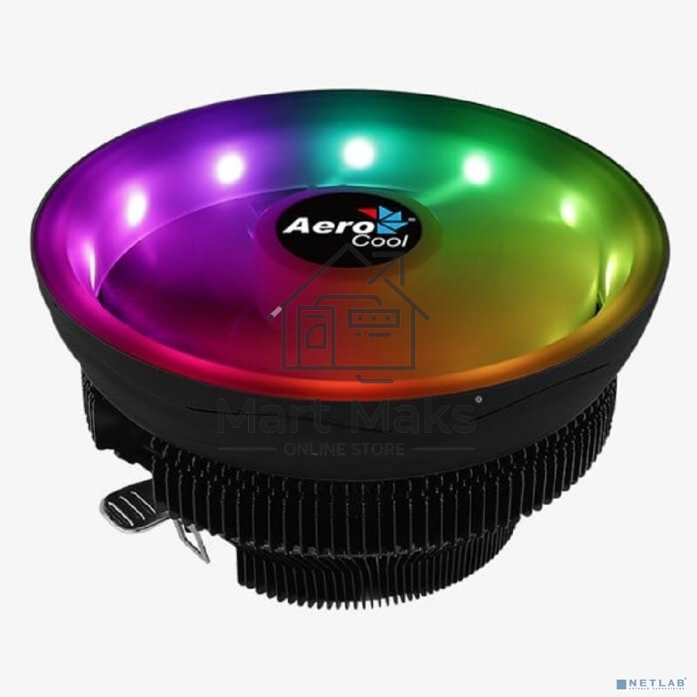 Кулер для процессора Aerocool / Formula Core Plus черный, 120 мм, алюминий, 1800 об/мин, 25.4 дБ, 4 pin, 110 Вт, 83 мм