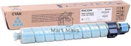 Картридж лазерный Ricoh Aficio MP C2000/C2500/C3000 голубой, type MPC3000E (15K)