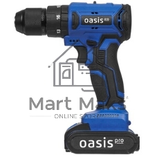 Дрель-шуруповерт Oasis ASB-18V PRO (J) 201, 18 В, 2 Ач, 50 Нм, бесщеточный