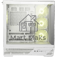 Компьютерный корпус MSI MAG PANO 130R PZ White 2xUSB 3.2 Gen 1, 1xUSB 3.2 Gen2 Type-C, 3x120мм ARGB Reverse Blade Fan, 1x120мм ARGB Fan, 1 to 3 Fan PWM Splitter, Tempered Glass Window