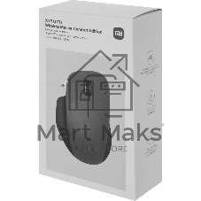 Мышь беспроводная Xiaomi Wireless Mouse Comfort Edition черный, 1200 dpi, радиоканал, USB, кнопки - 3