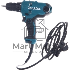Дрель Makita DF0300 320Вт,БЗП-10мм,0-450\0-1500об\м,1.2кг,кор