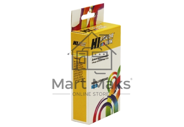 Расходные материалы Hi-Black CD972AE Картридж Hi-Black для HP Officejet 6000/6500/7000, №920XL, C, 700 стр.     