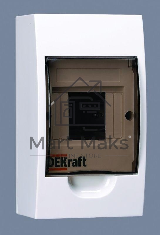 Корпус пластиковый навесной 4мод. IP41 ЩРН-П-4 DEKraft 31008DEK