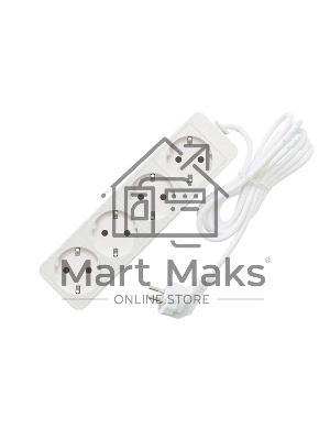 Удлинитель 4х5м с заземл. 16А IP20 3.5кВт Союз 481S-6405 Удлинитель 4х5м с заземл. 16А IP20 3.5кВт Союз 481S-6405