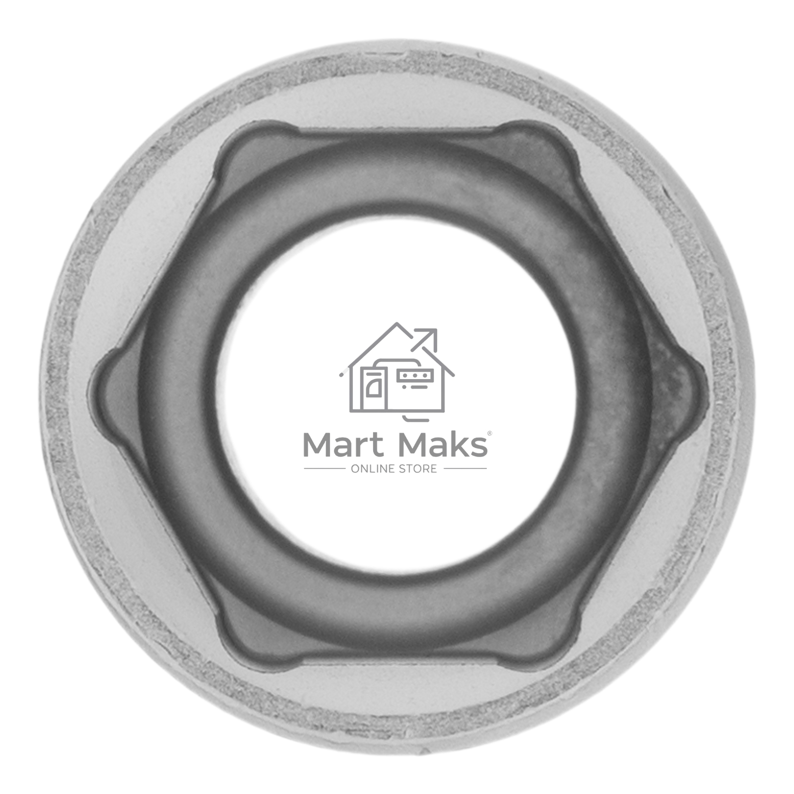 Головка торцевая Matrix, 16 мм, 6-гранная, CrV, под квадрат 1/2