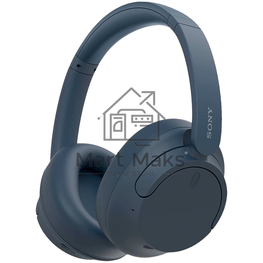 Гарнитура накладные Sony WH-CH720N 1.2м синий беспроводные bluetooth оголовье
