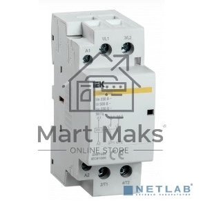 Контактор модульный КМ63-20М AC IEK MKK11-63-20