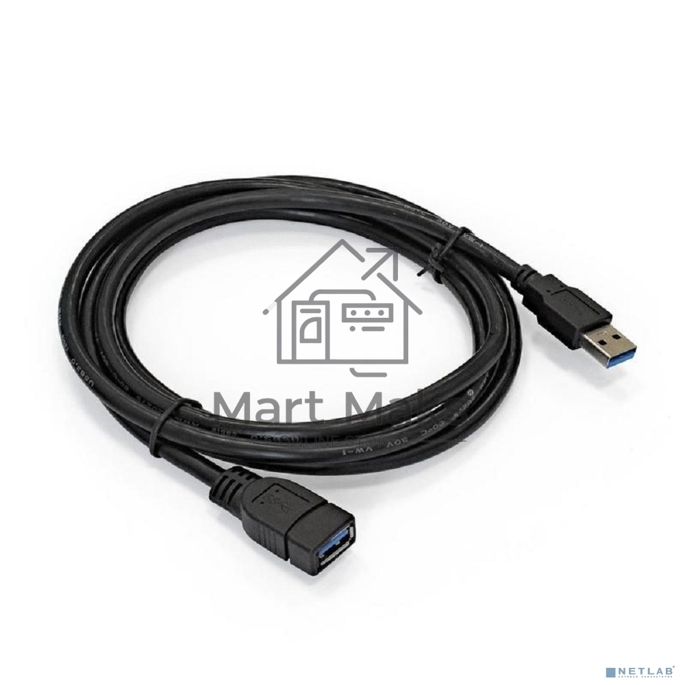 Удлинитель Exegate EX284932RUS  USB 3.0 ExeGate EX-CC-USB3-AMAF-1.8 (Am/Af, 1,8м)