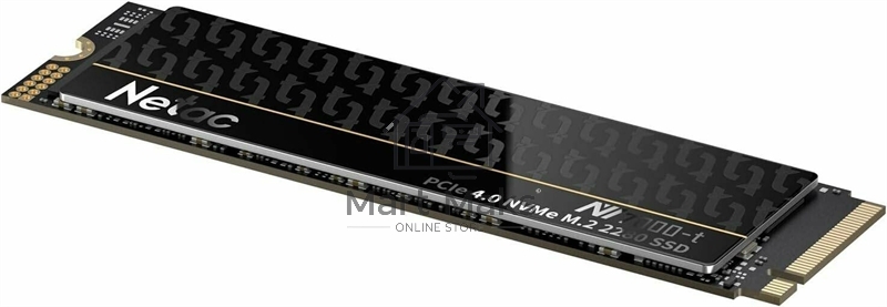 Накопитель SSD Netac NV7000-T, 4Tb, M.2 2280, PCIe 4.0 x4, NVMe, R/W 7300/6700, с радиатором