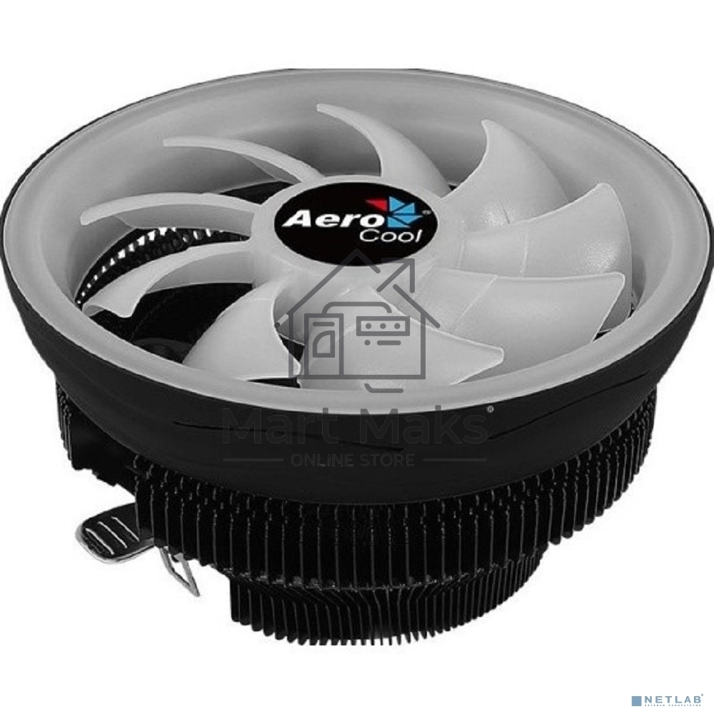 Кулер для процессора Aerocool / Formula Core Plus черный, 120 мм, алюминий, 1800 об/мин, 25.4 дБ, 4 pin, 110 Вт, 83 мм