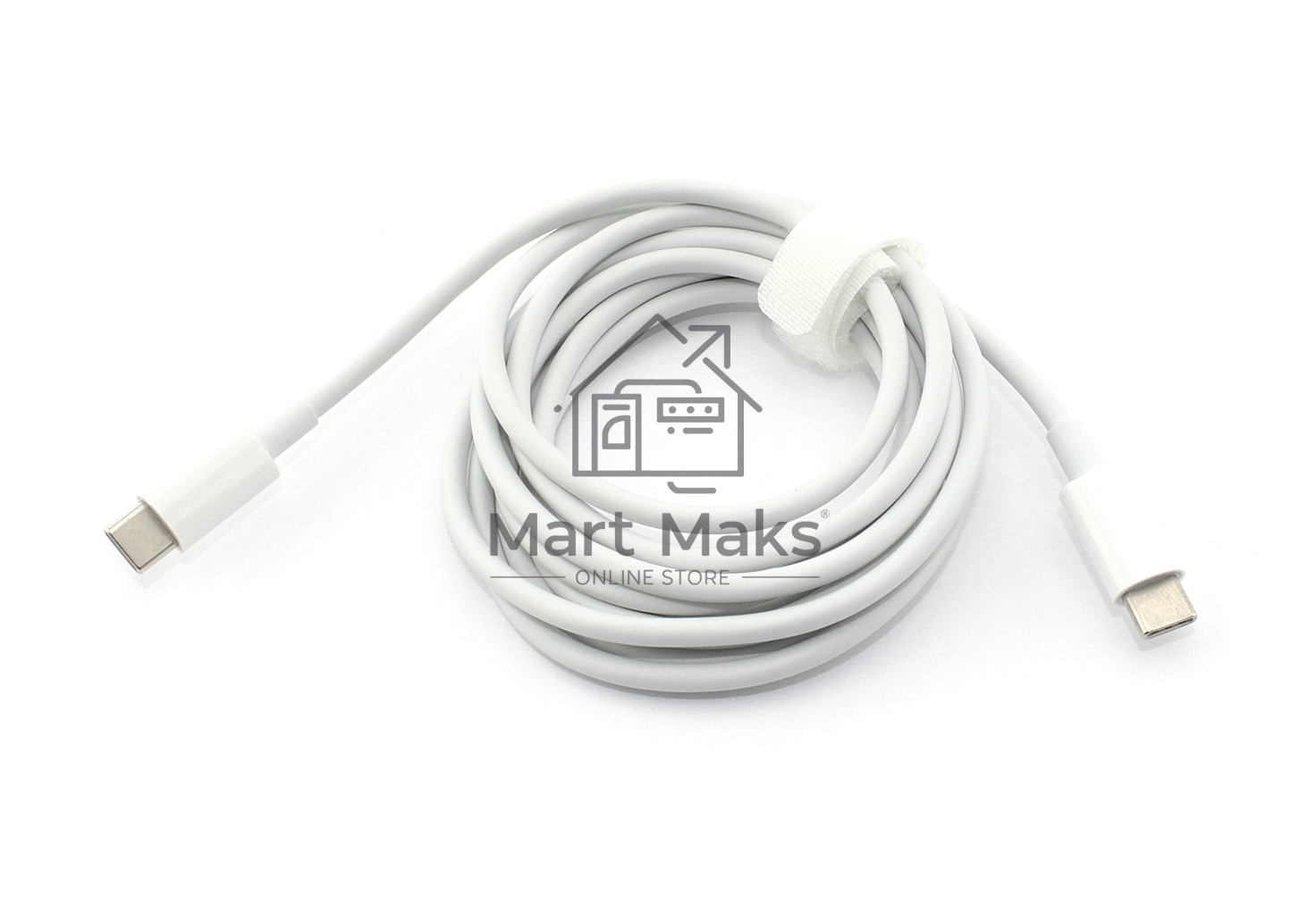 Кабель для зарядки Type C - Type C 2m. 100W белый OEM