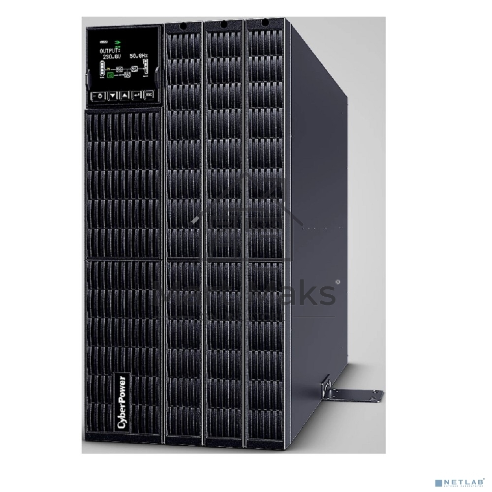 Источник бесперебойного питания CyberPower OLS10KERT5U Online 10000VA/10000W USB/RS-232/Dry/EPO/SNMP/CloudCard/(4 IEC С13, 4 IEC C19, terminal block)/bat.detect./МВ NEW