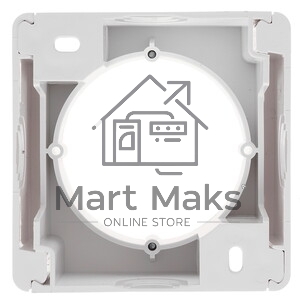Коробка наружного монтажа GSL000100 Schneider Electric Glossa белый