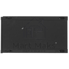 Шкаф настенный Lanmaster Next TWT-CBWNG-6U-6X6-BK 6U 550x600мм пер.дв.стекл съемные бок.пан. 60кг черный